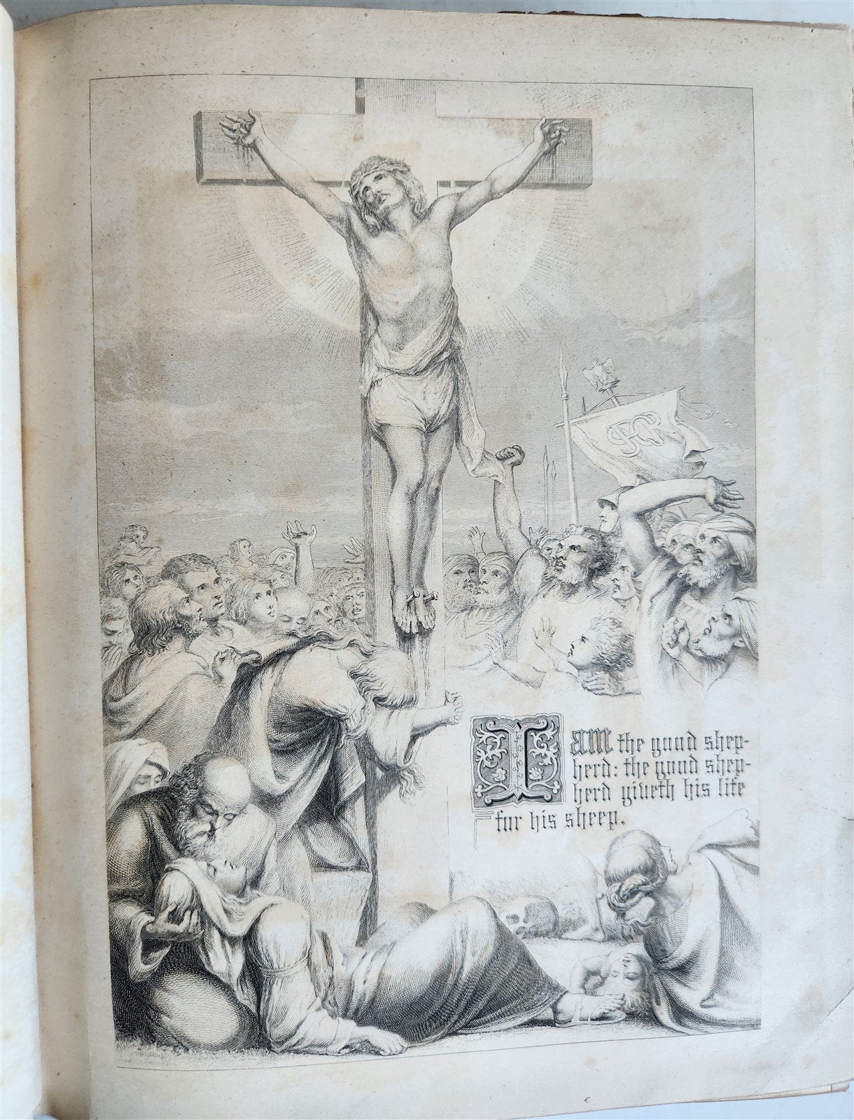 1883 BIBLE in ENGLISH ANTIQUE VICTORIAN MASSIVE FOLIO GUSTAVE DORE ILLUSTRATED