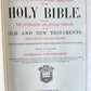 1900 BIBLE in ENGLISH ANTIQUE VICTORIAN MASSIVE FOLIO GUSTAVE DORE ILLUSTRATED