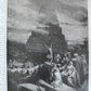 1900 BIBLE in ENGLISH ANTIQUE VICTORIAN MASSIVE FOLIO GUSTAVE DORE ILLUSTRATED