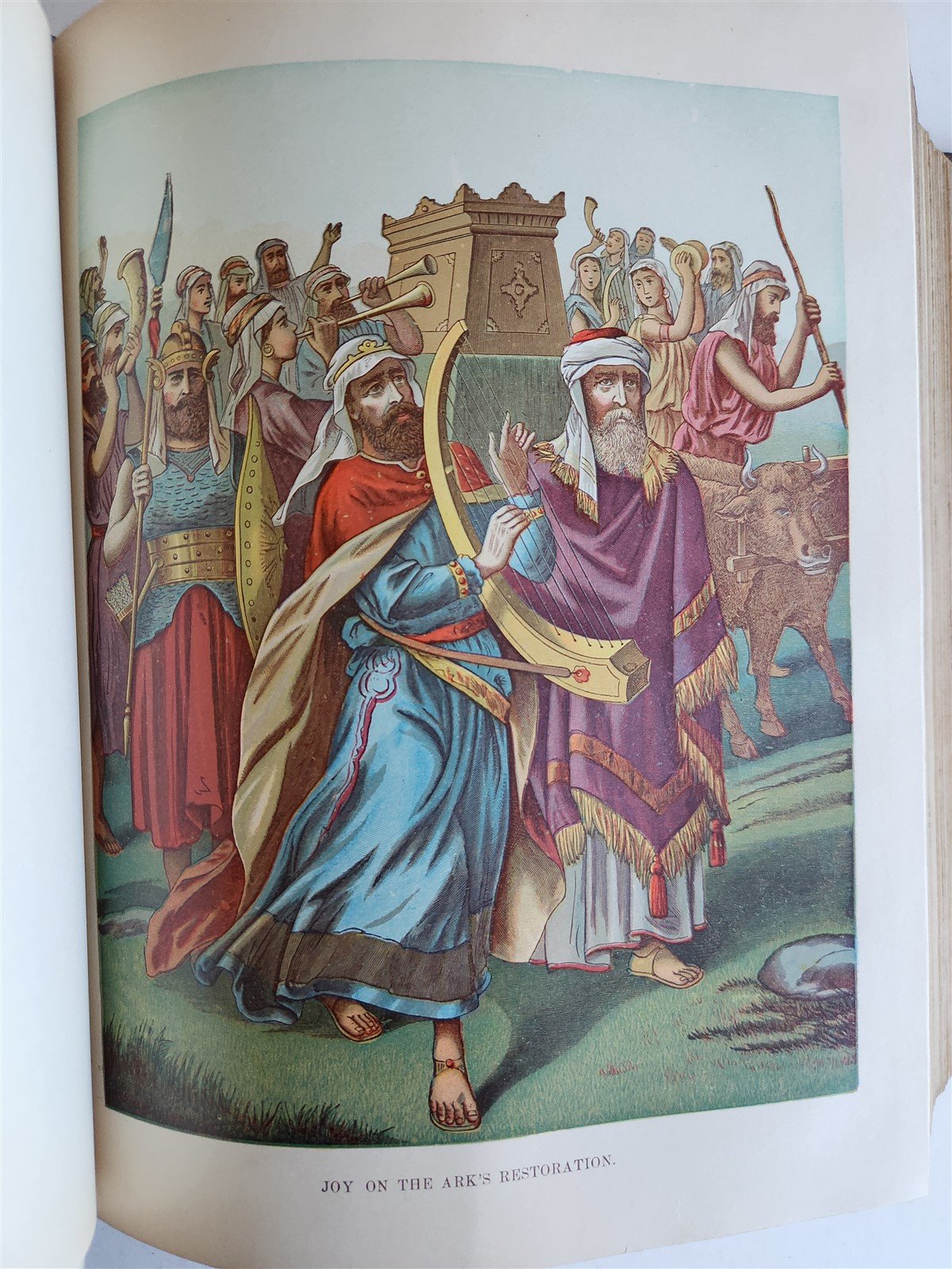 1900 BIBLE in ENGLISH ANTIQUE VICTORIAN MASSIVE FOLIO GUSTAVE DORE ILLUSTRATED