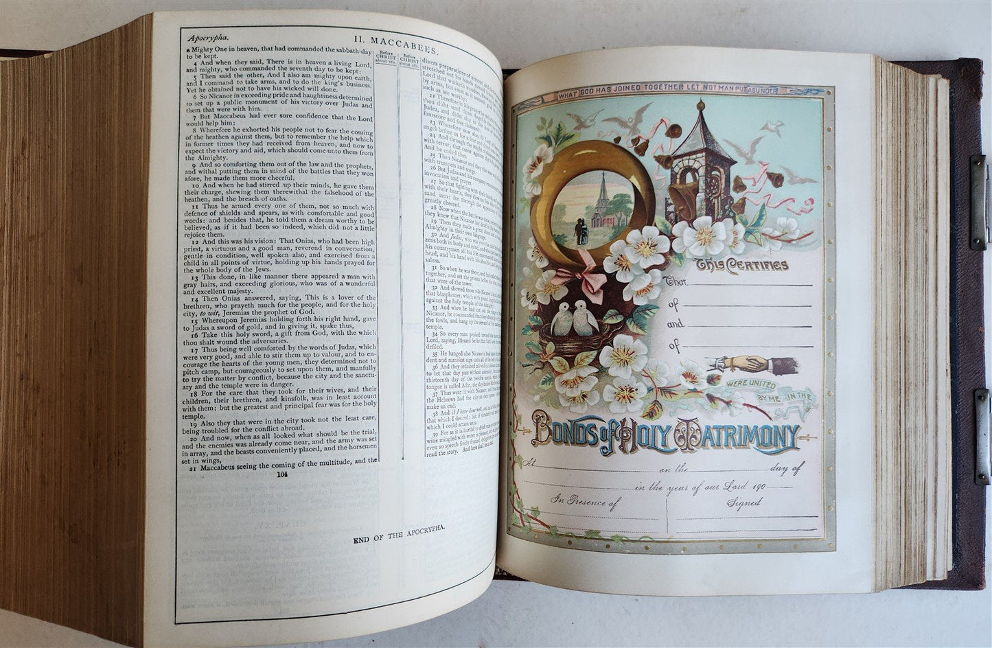 1900 BIBLE in ENGLISH ANTIQUE VICTORIAN MASSIVE FOLIO GUSTAVE DORE ILLUSTRATED