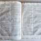 1557 LA FABRICA DEL MONDO antique VELLUM concordance of Petrarch's vocabulary