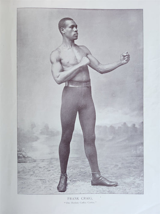 1894 PORTRAIT GALLERY of PUGILISTS England America Australia antique ILLUSTRATED