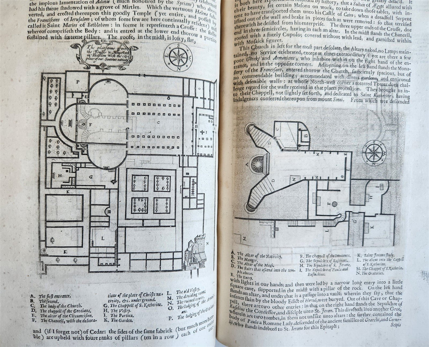 1652 TRAVAILES w/ HISTORY of STATE of TURKISH EMPIRE antique ILLUSTRATED English