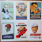 RUSSIAN 1920s ADVERTISING POSTERS 20 FACSIMILES SET SOVIET