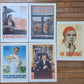 RUSSIAN POSTERS WOMEN MASTERPIECES 16 FACSIMILES SET