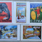 RUSSIAN ADVERTISING POSTERS 16 FACSIMILES SET SOVIET