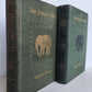 1896-98 THE JUNGLE BOOKS by RUDYARD KIPLING 2 vols antique ILLUSTRATED