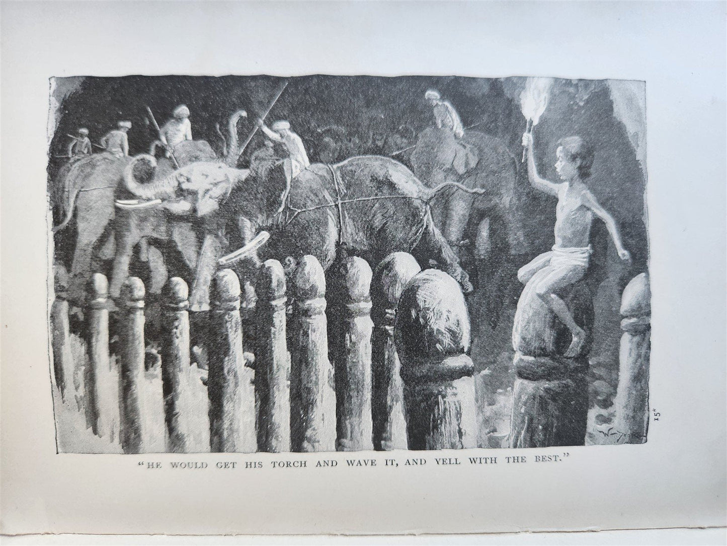 1896-98 THE JUNGLE BOOKS by RUDYARD KIPLING 2 vols antique ILLUSTRATED