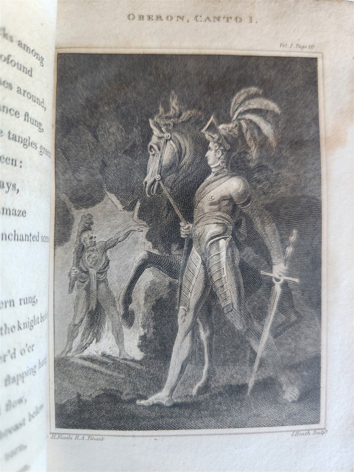 1805 OBERON POEM from German of Wieland by W. Sotheby 2 vols antique ILLUSTRATED