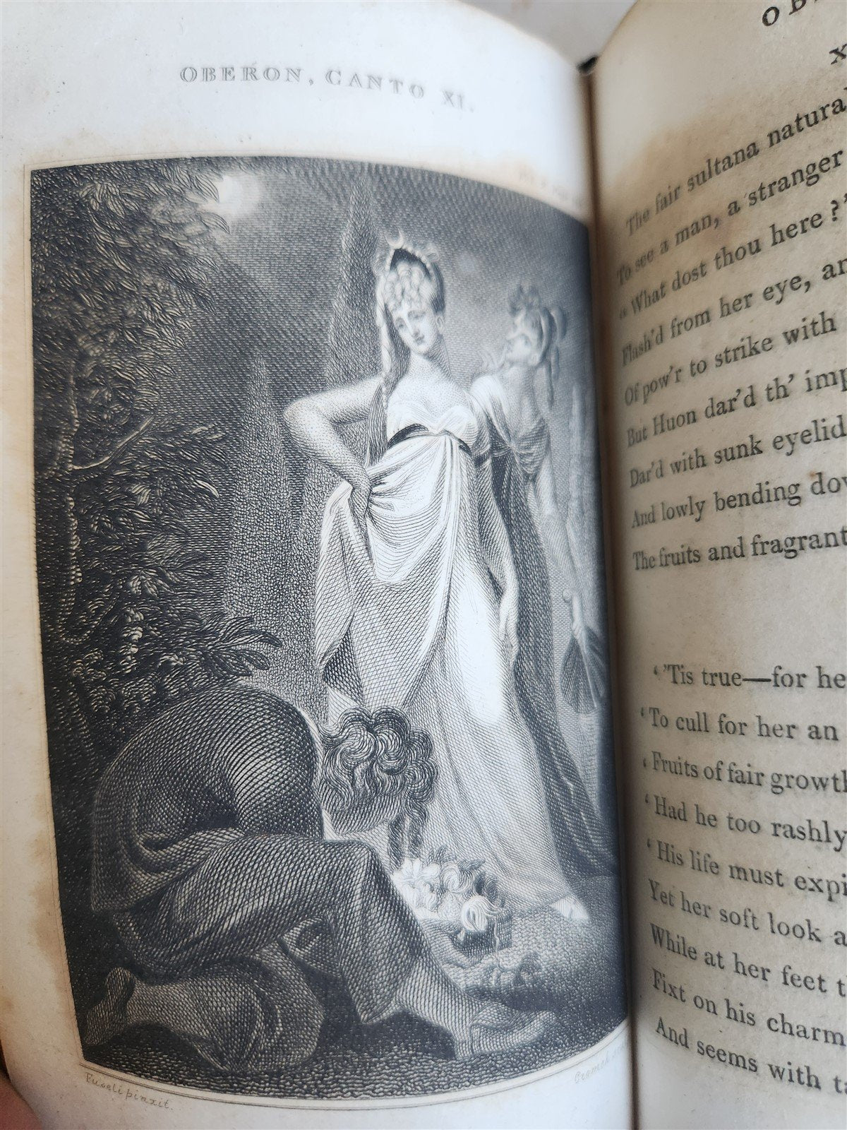 1805 OBERON POEM from German of Wieland by W. Sotheby 2 vols antique ILLUSTRATED