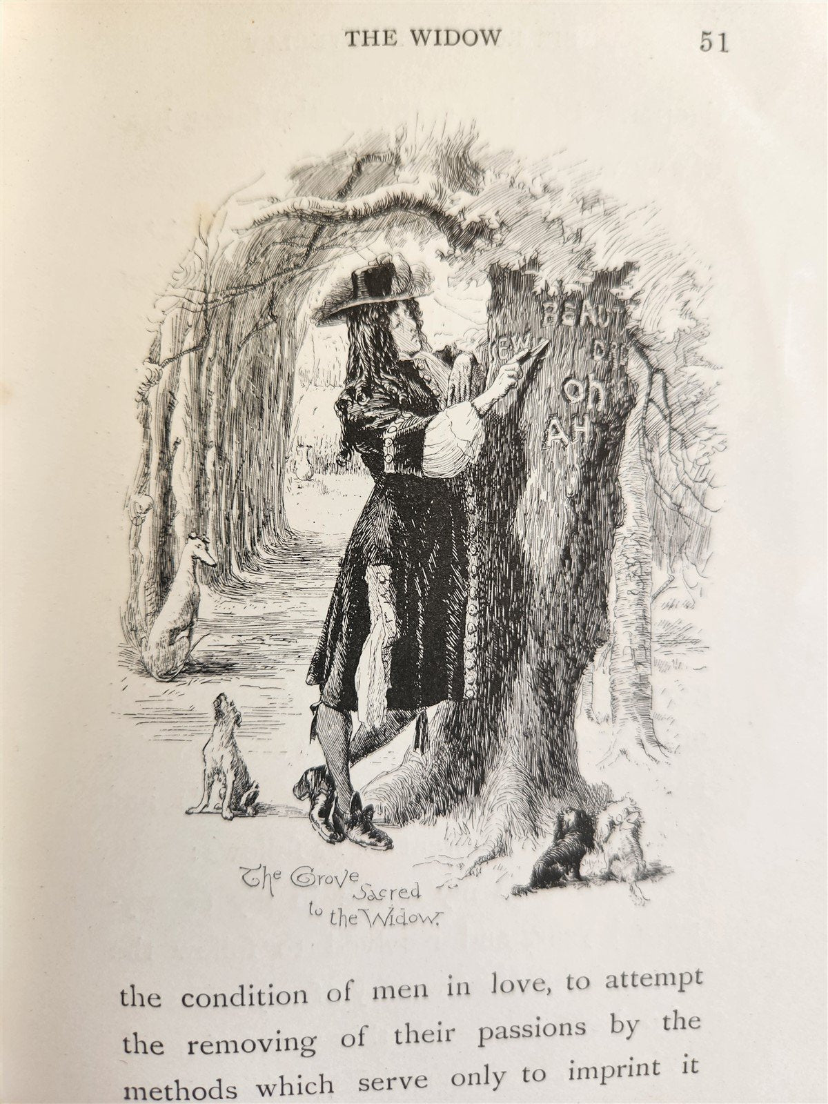 1892 DAYS with SIR ROGER DE COVERLEY antique ILLUSTRATED by Hugh Thomson