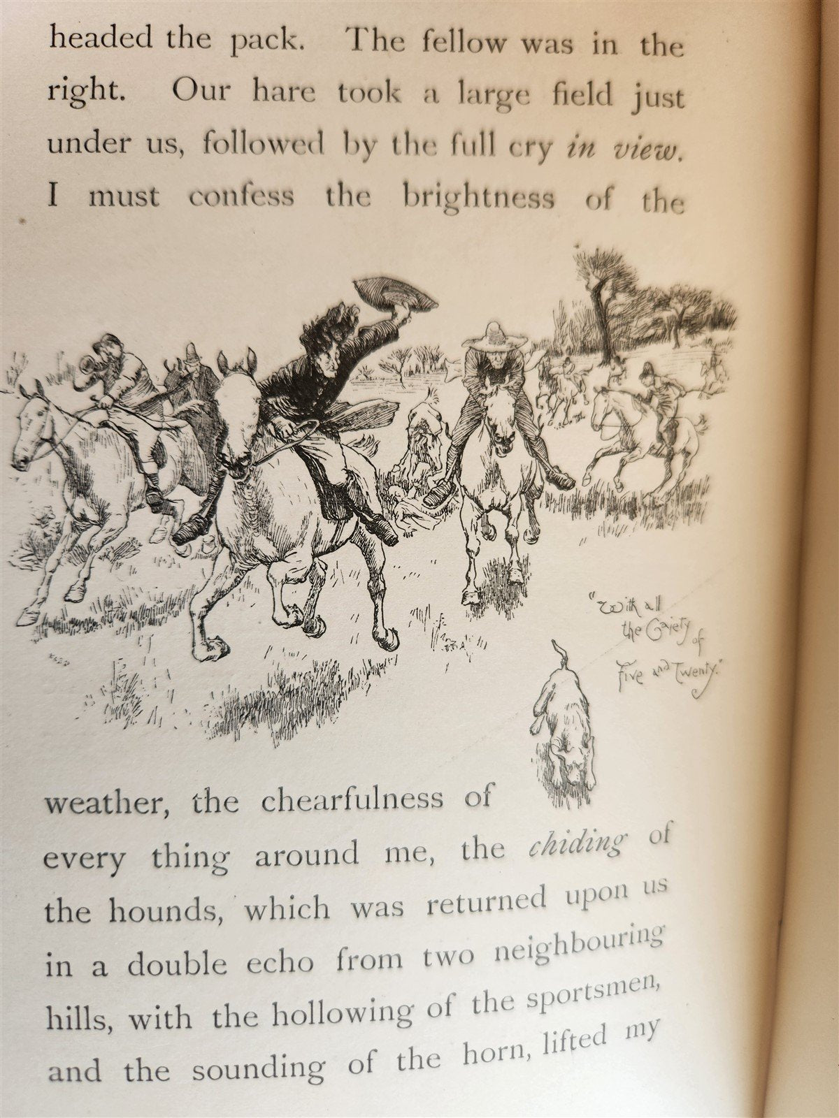 1892 DAYS with SIR ROGER DE COVERLEY antique ILLUSTRATED by Hugh Thomson