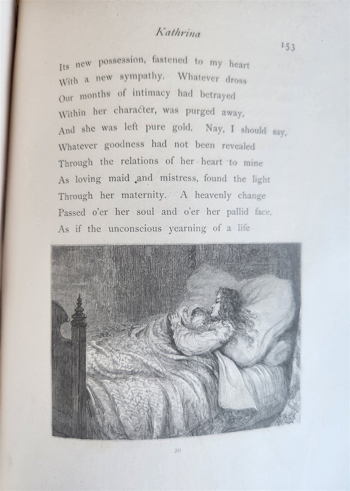 1869 KATHRINA her life and mine POETRY by J.G. Holland antique ILLUSTRATED