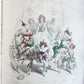 1847 LES FLEURS ANIMEES antique ILLUSTRATED with WOMEN PERSONIFYING FLOWERS