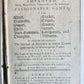 1786 HOYLE'S GAMES IMPROVED antique in ENGLISH