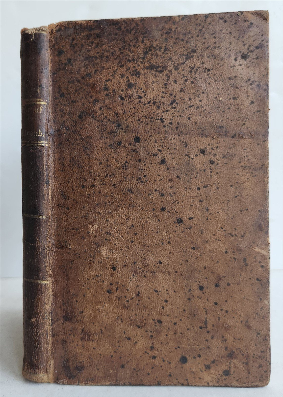 1804 THE ART OF PRESERVING THE HEALTH antique POEM in ENGLISH AMERICANA