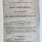 1812 PSALMS of DAVID imitated in Language of NEW TESTAMENT antique AMERICANA