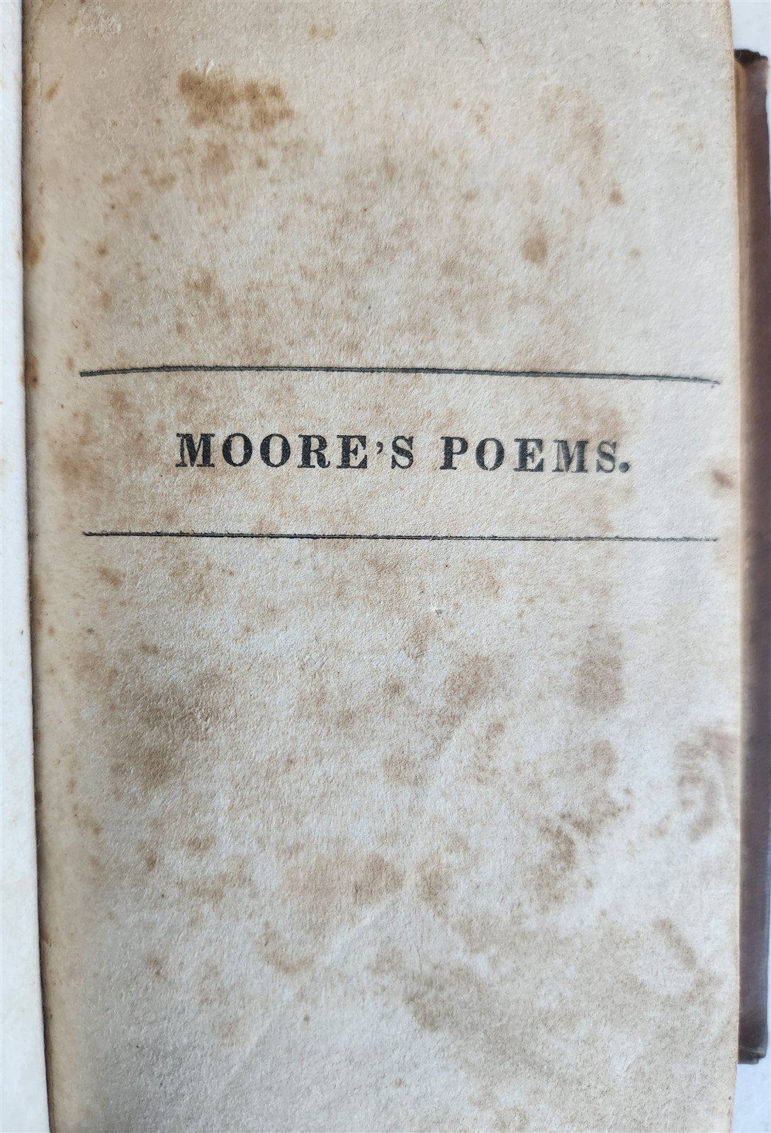 1820s IRISH MELODIES NATIONAL AIRS SONGS POEMS by THOMAS MOORE antique AMERICANA