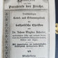 1880s PRAYER BOOK in GERMAN antique FINE BINDING w/ APPLIED BRASS CROSS