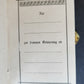 1880s PRAYER BOOK in GERMAN antique FINE BINDING w/ APPLIED BRASS CROSS