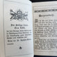 1880s PRAYER BOOK in GERMAN antique FINE BINDING w/ APPLIED BRASS CROSS