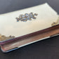 1880s COMMON PRAYER BOOK in ENGLISH antique SILVER DECORATED BINDING