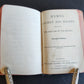 1880s COMMON PRAYER BOOK in ENGLISH antique SILVER DECORATED BINDING