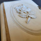 1890 PRAYER BOOK in FRENCH antique CARVED BONE BINDING - PAROISSIEN ROMAIN