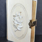 1890 PRAYER BOOK in FRENCH antique CARVED BONE BINDING - PAROISSIEN ROMAIN