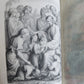 1890 PRAYER BOOK in FRENCH antique CARVED BONE BINDING - PAROISSIEN ROMAIN