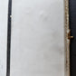 1890s PRAYER BOOK in GERMAN antique NICE BINDING w/ APPLIED BRASS CROSS