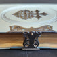 1872 COMMON PRAYER BOOK in ENGLISH antique SILVER DECORATED BINDING