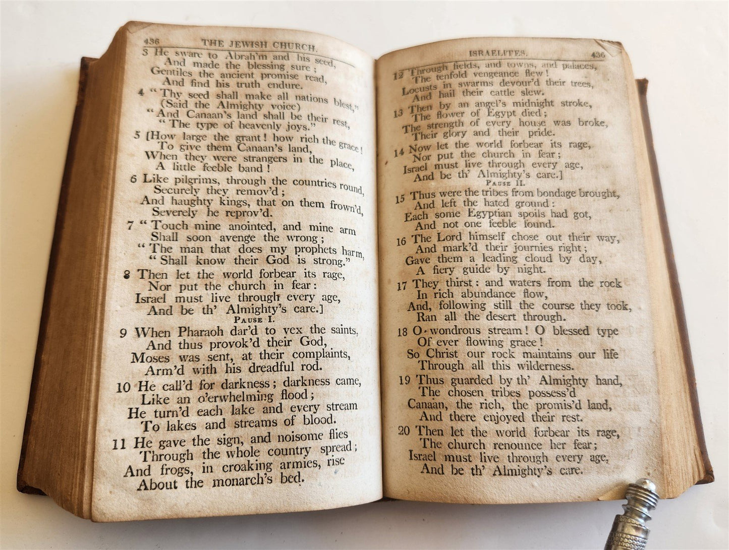 1821 AN ARRANGEMENT of PSALMS HYMNS & SPIRITUAL SONGS by WATTS antique AMERICANA