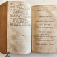 1821 AN ARRANGEMENT of PSALMS HYMNS & SPIRITUAL SONGS by WATTS antique AMERICANA