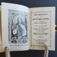 1899 PRAYER BOOK in GERMAN antique NICE BINDING w/ APPLIED CROSS DECORATION