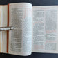 1890s COMMON PRAYER BOOK in ENGLISH antique NICE BINDING w/ APPLIED CROSS