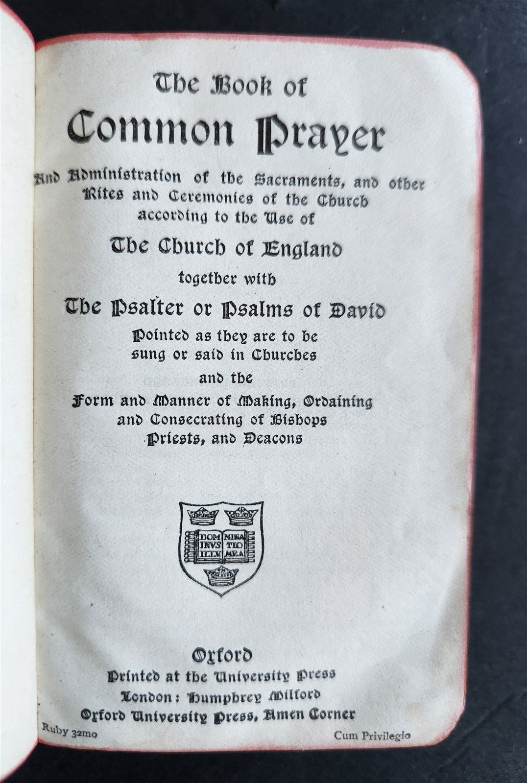 1890s COMMON PRAYER BOOK in ENGLISH antique SILVER DECORATED NICE BINDING