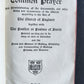 1890s COMMON PRAYER BOOK in ENGLISH antique SILVER DECORATED NICE BINDING