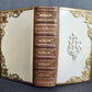 1864 COMMON PRAYER BOOK in ENGLISH antique NICE DECORATIVE BINDING