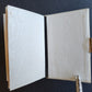 1890s DEVOTIONAL BOOK in GERMAN antique BINDING w/ APPLIED MOTHER OF PEARL CROSS