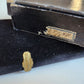 1900s GERMAN HYMNAL antique VELVET BINDING w/ MOTHER OF PEARL DECORATION