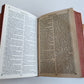 1830s COMMON PRAYER BOOK w/ PSALTER in ENGLISH antique BRASS DECORATED BINDING
