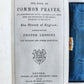 1880s THE BOOK OF COMMON PRAYER antique NICE BINDING w/ ENAMEL CROSS