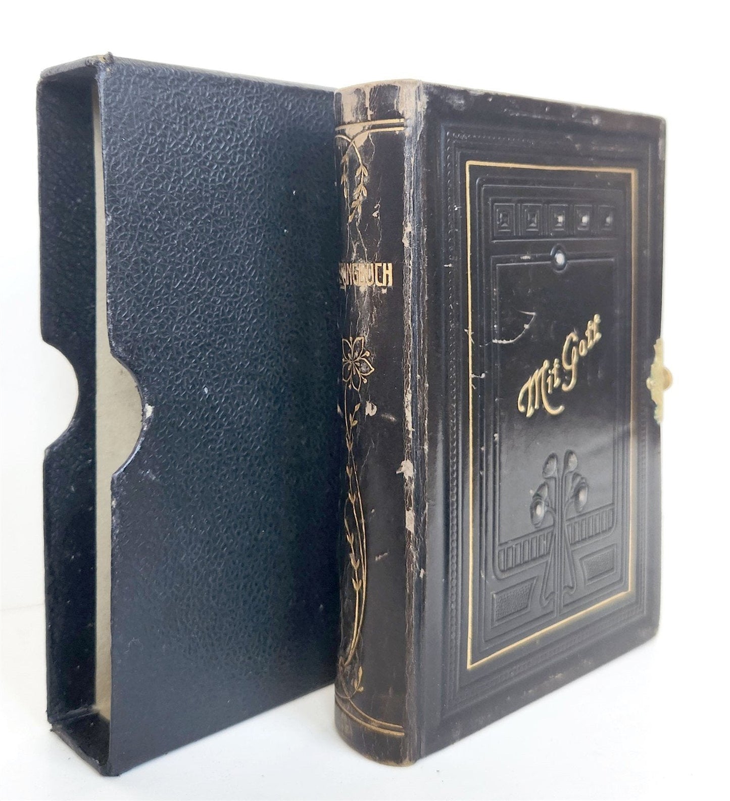 1907 GERMAN HYMNAL antique EVANGELISCHES GASANGBUCH