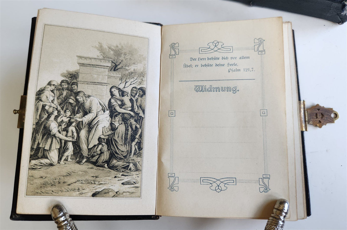 1907 GERMAN HYMNAL antique EVANGELISCHES GASANGBUCH