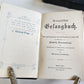 1907 GERMAN HYMNAL antique EVANGELISCHES GASANGBUCH