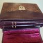1887 COMMON PRAYER BOOK & CHURCH HYMNAL w/ LEATHER BOX antique DUBLIN IRELAND