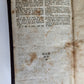 1782 BIBLE in ENGLISH antique CAMBRIDGE wallet style leather binding