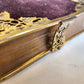 1860s THE BOOK OF COMMON PRAYER in ENGLISH antique BRASS & VELVET BINDING